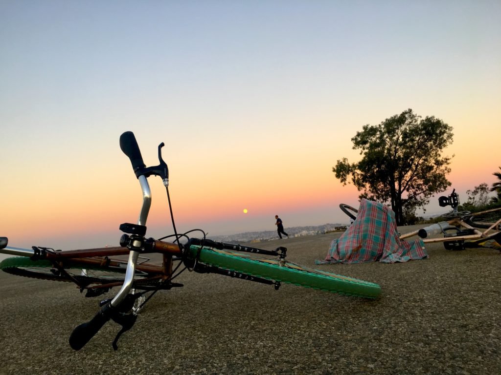 Biking throughout LA is better than sitting in a car on the 101