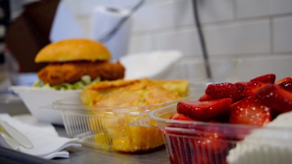 Bakesale Betty makes fried chicken sandwiches and a variety of baked goods