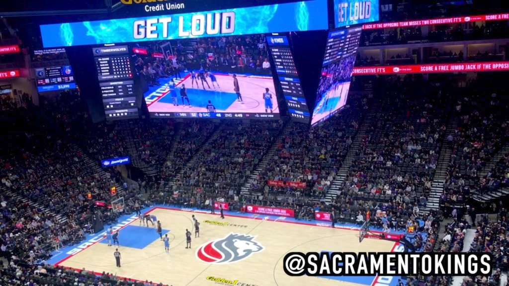 Catch a Sacramento Kings game at the Golden 1 Center