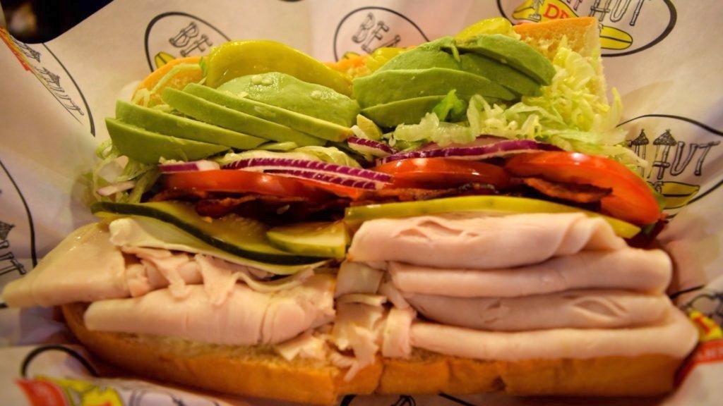 The Surfin Bird is a fan favorite at the Beach Hut Deli