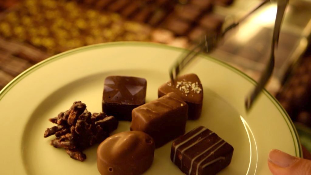 Stop by Schiesser Confisserie for some of the best chocolates and coffee in Basel