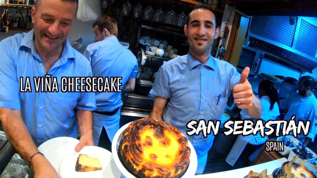 The cheesecake at La Vina is unlike anything you've had before! A MUST when visiting San Sebastian