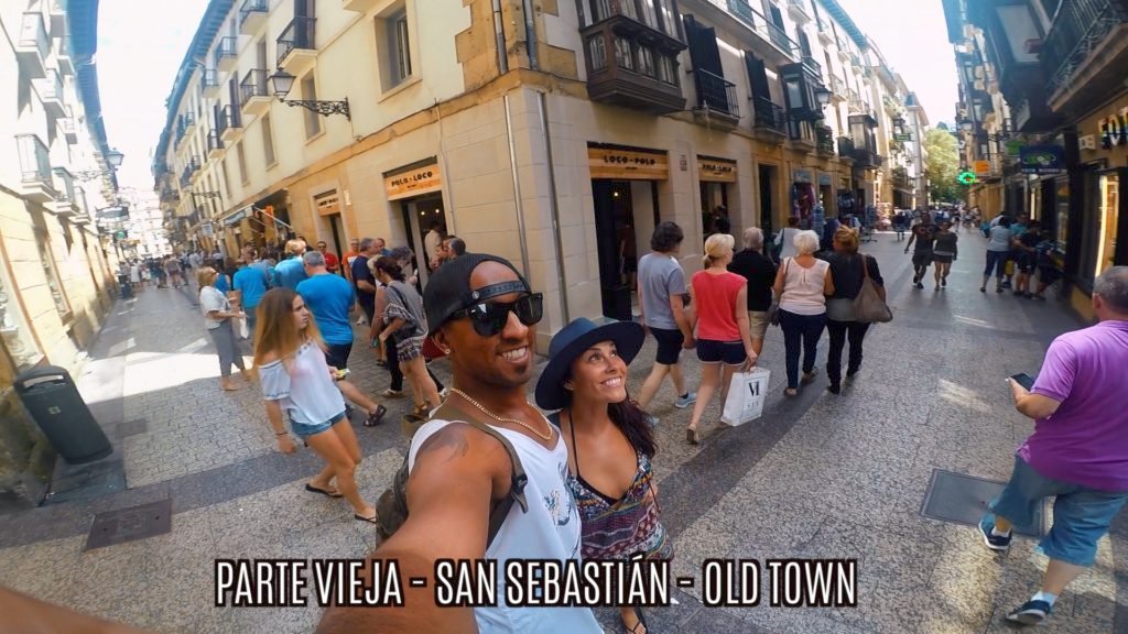 Parte Vieja is the Old Town in San Sebastian, where you'll find pintxos, cider, and music