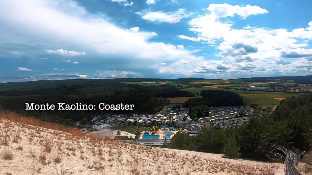 A scenic view from the Monte Coaster in Hirschau, Germany
