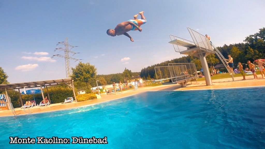 Dive in to Monte Dünebad in Hischau, Germany!