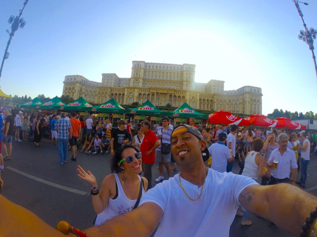 Palace of Parliament in Bucharest is the second largest bureaucratic building in the world. It also hosts some great concerts!