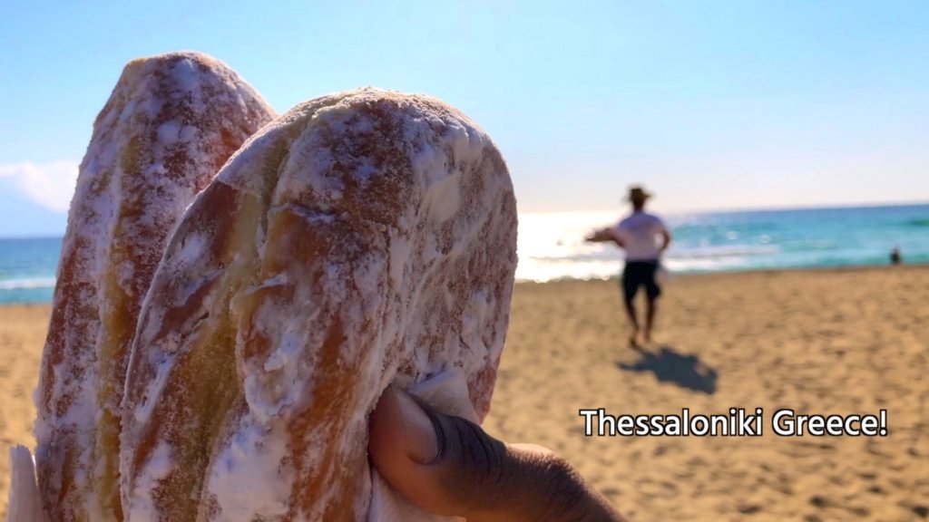 Donuts from the donut man are a MUST in Thessaloniki