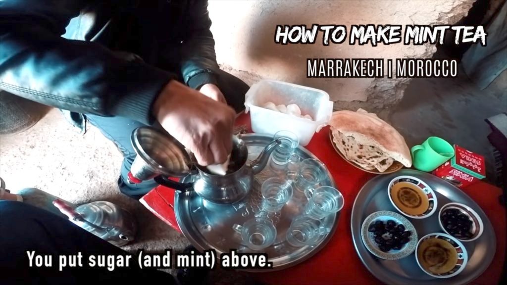 Be generous with the amount of mint and sugar you add to the pot!