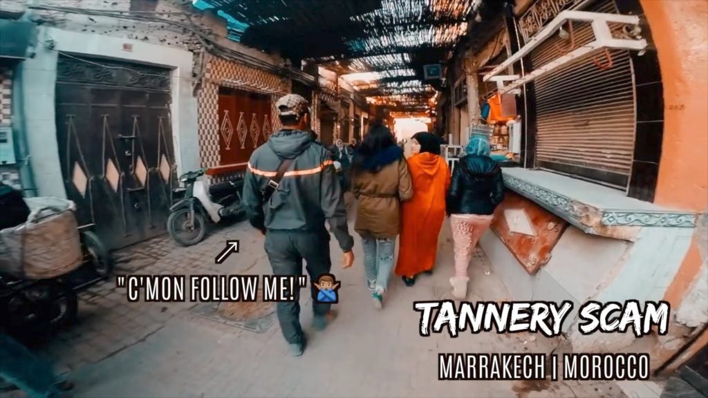 Find a tannery on your own, or you can follow one of these gentleman