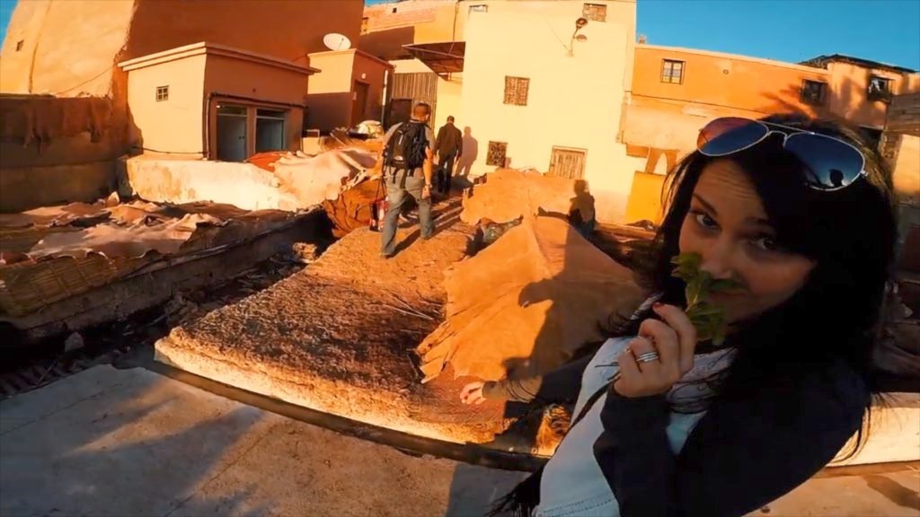 Tanneries are a sight to see, but not to smell!