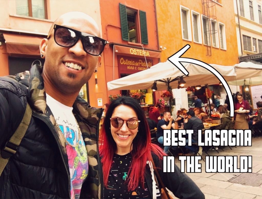 When you visit Bologna, stop by Osteria del Podesta for the best lasagna of your life!