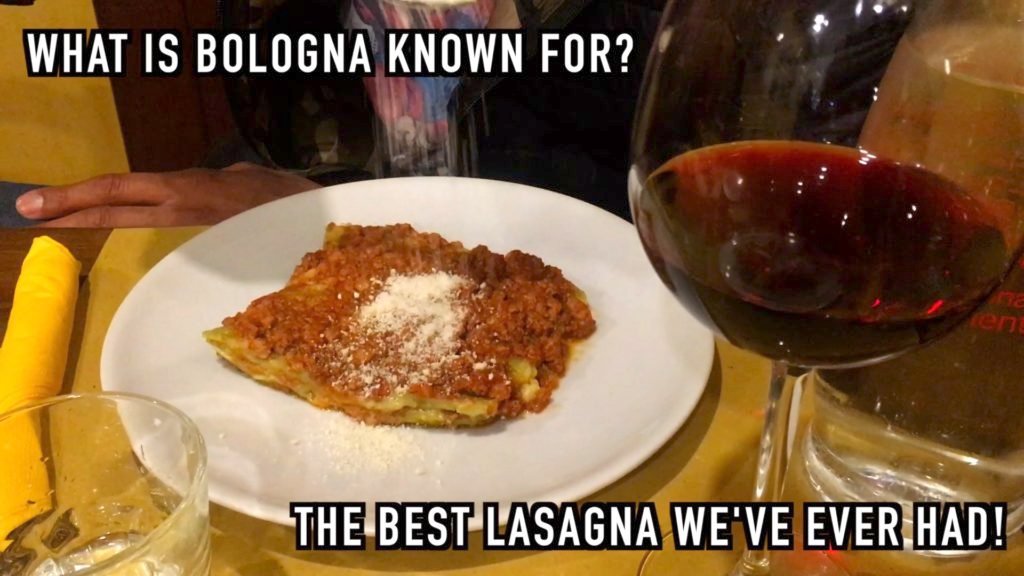 You have to make time to try lasagna in Bologna! It's way better than your microwave Stouffer's