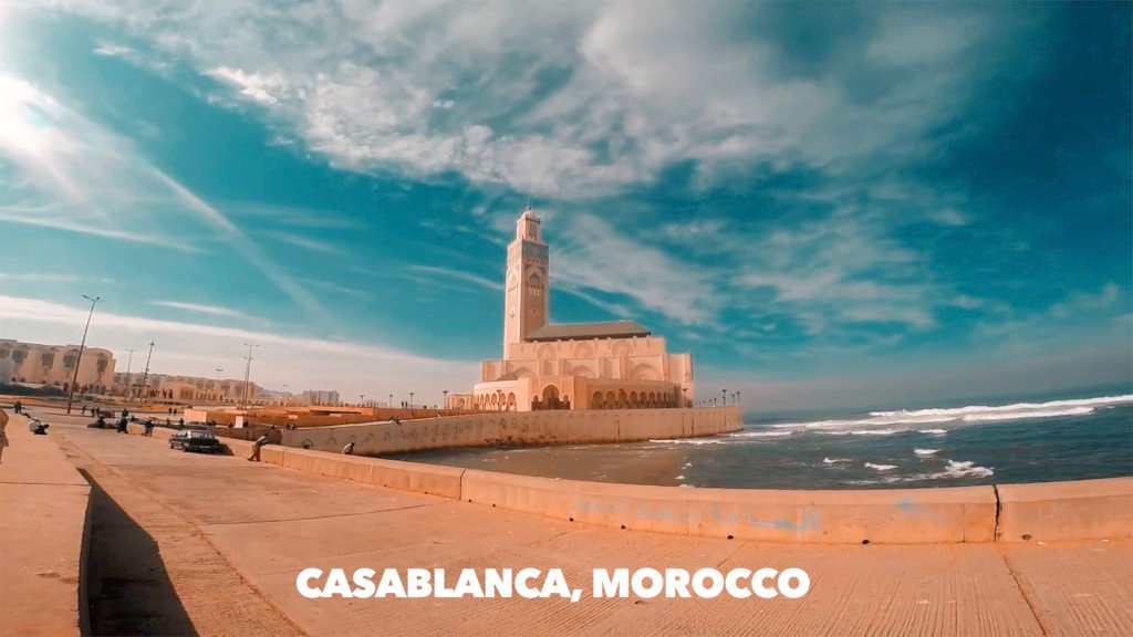 Whether you walk along the pier or take a tour inside, the Hassan II Mosque in Casablanca is a must-see