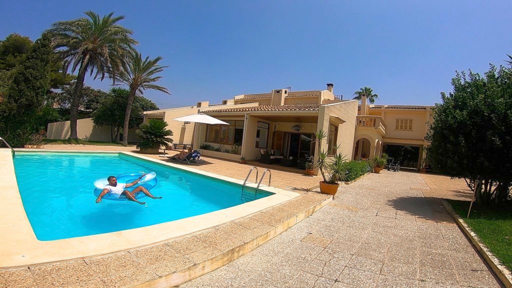 If you visit Palma de Mallorca, consider staying at an AirBnB house or apartment outside the city. It can be a pricy car ride to get to Palma, but it can be more affordable and relaxing!