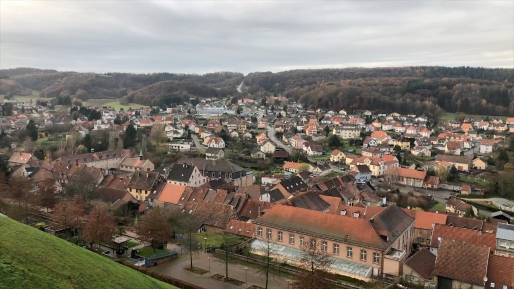 The view of the town from Citadelle de Bitche is unbeatable!