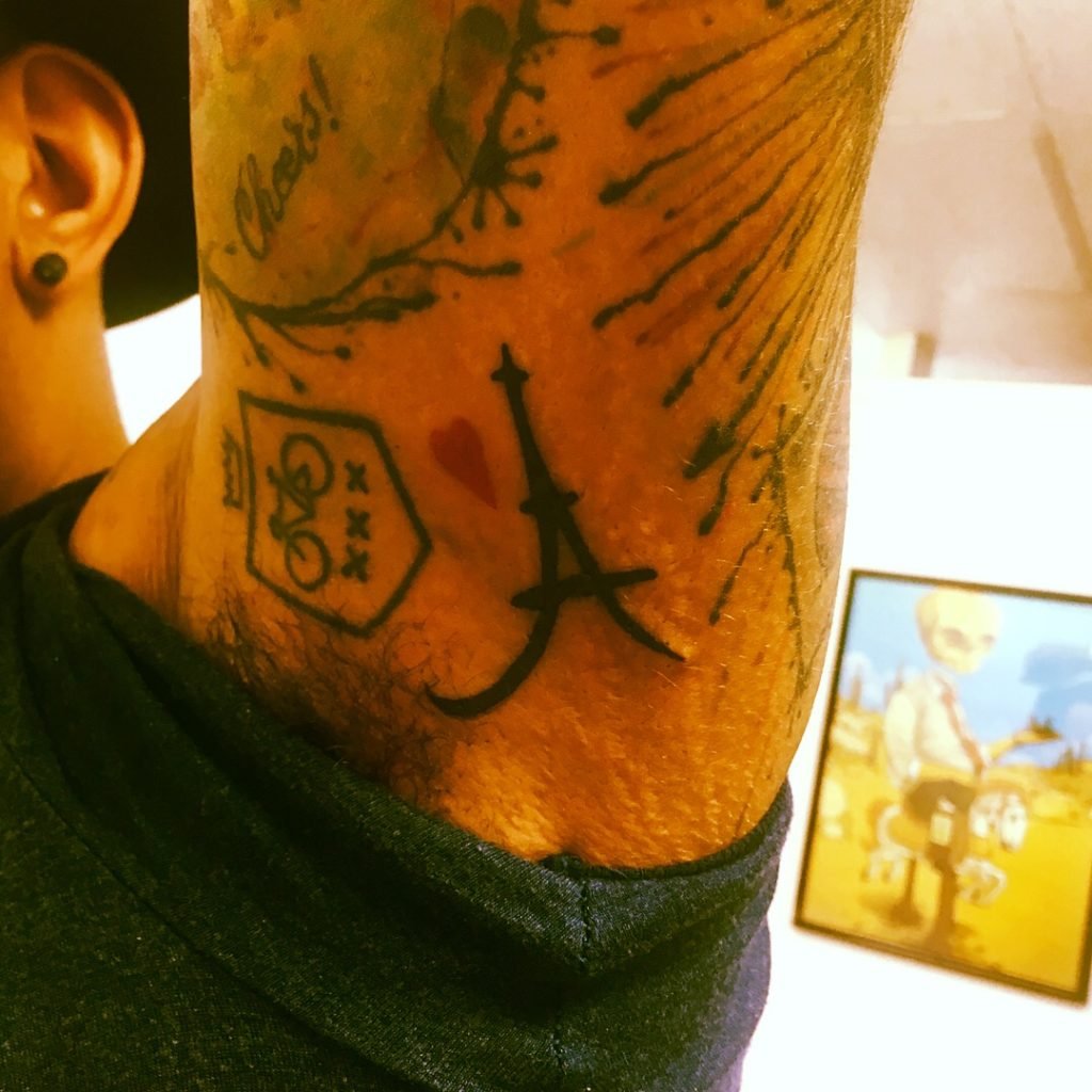 A quick travel tattoo never hurt anyone! This one is my Eiffel Tower tattoo from Paris