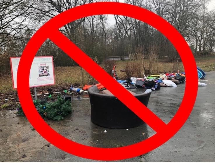 illegal dumping in netzaberg germany government housing