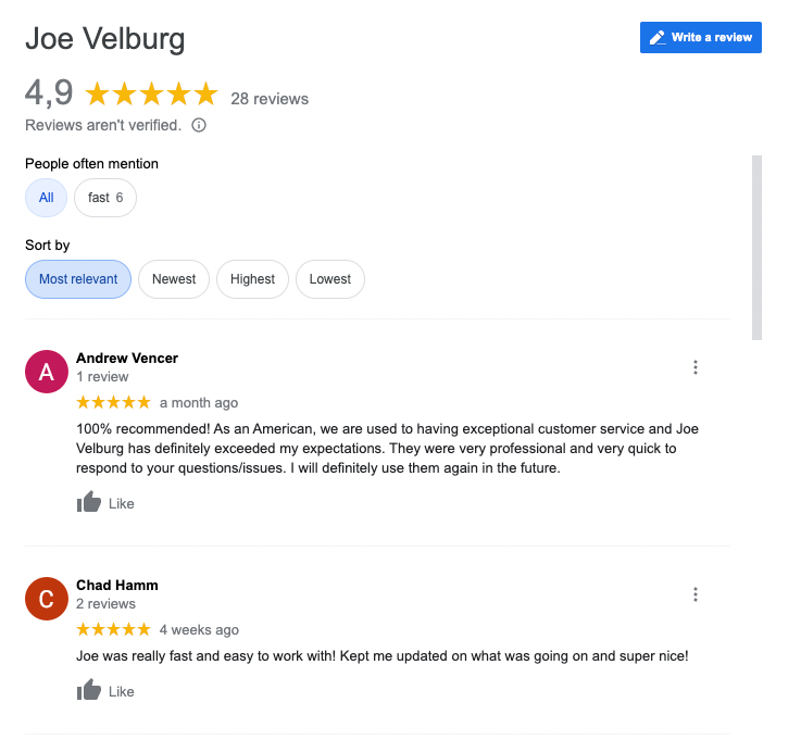 joe velburg reviews junk car grafenwoehr